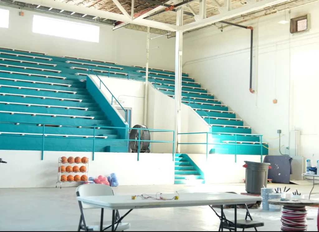 Legacy Gym renovations 2025