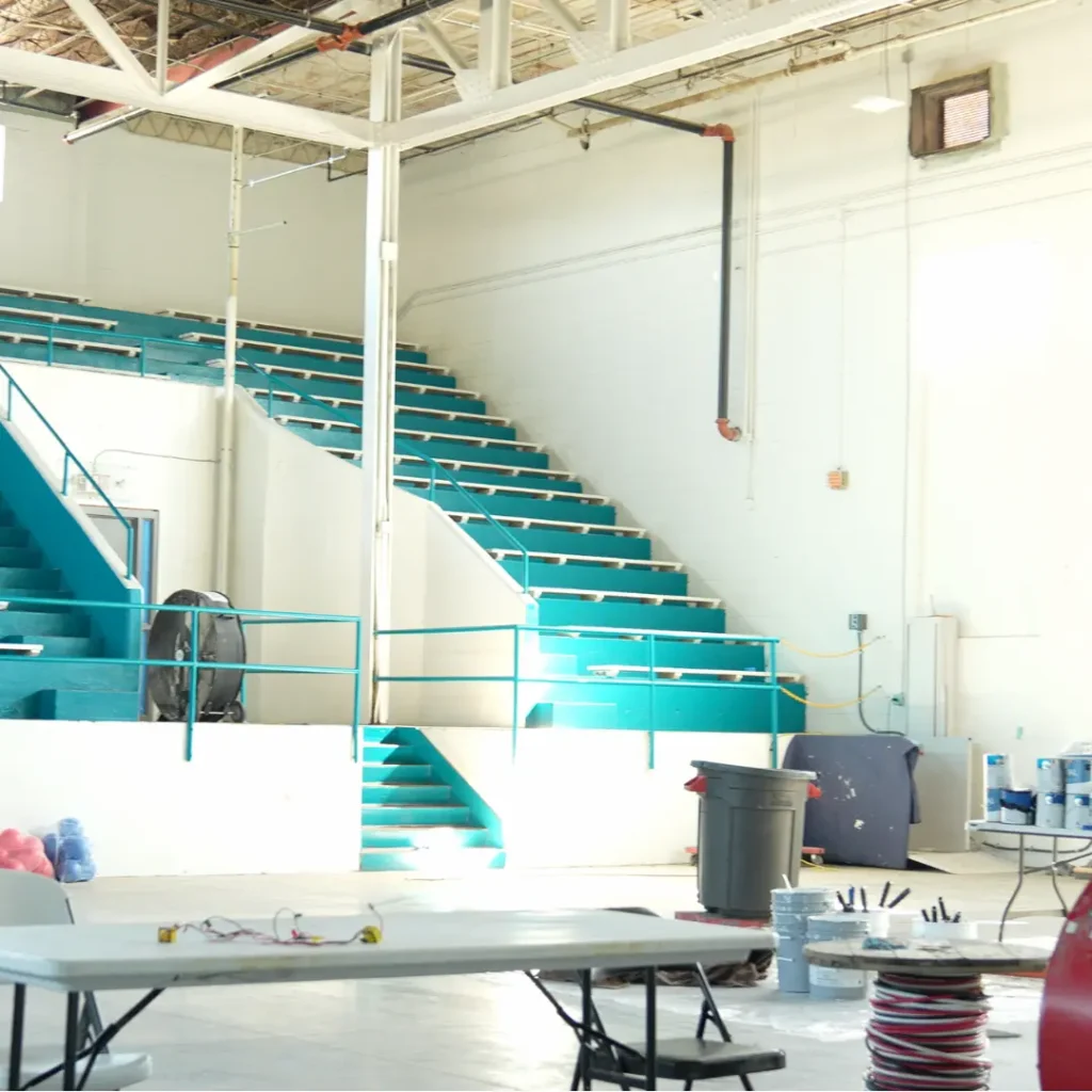 Legacy Gym renovations 2025